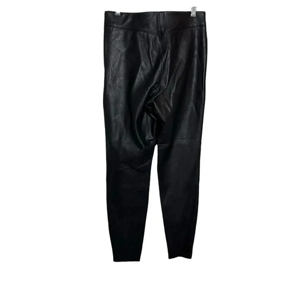 Topshop Women Black Faux Leather Ankle Side Zip US Size 4 Petite 4P NWT - Picture 4 of 10